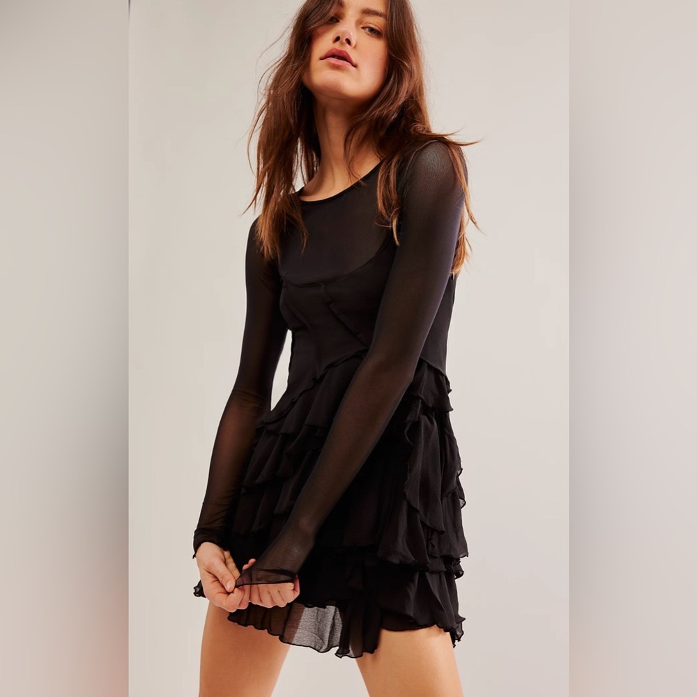NWT Free People Love Me, Love Me Not Mini Dress